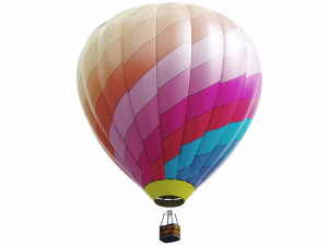 hot air balloon model 3D Model