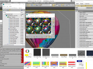 hot air balloon model Modello 3D