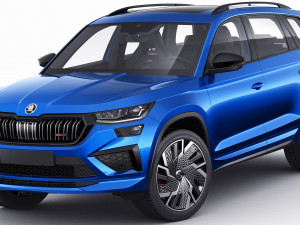 skoda kodiaq rs 2021 3D-Modell