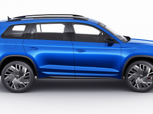 skoda kodiaq rs 2021 3D-Modell