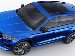 skoda kodiaq rs 2021 3D-Modell