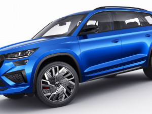 skoda kodiaq rs 2021 3D-Modell
