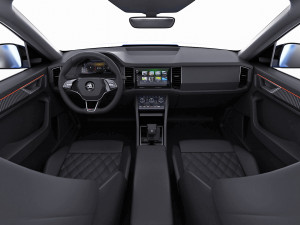 skoda kodiaq rs 2021 3D-Modell