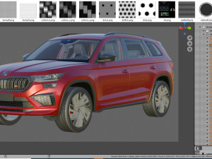 skoda kodiaq rs 2021 3D-Modell