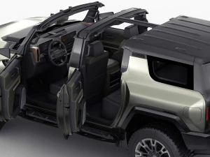 hummer suv ev 2024 3D Model