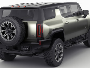 hummer suv ev 2024 Modello 3D