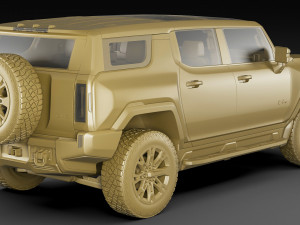hummer suv ev 2024 Modello 3D