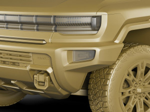 hummer suv ev 2024 Modello 3D