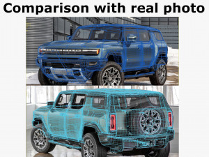 hummer suv ev 2024 Modello 3D