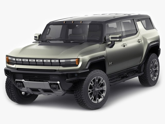 hummer suv ev 2024 Modello 3D .c4d .max .obj .3ds .fbx .stl .blend 