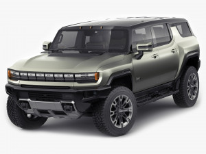 hummer suv ev 2024 3D Model