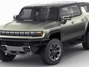 hummer suv ev 2024 Modello 3D