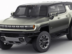 hummer suv ev 2024 3D Model