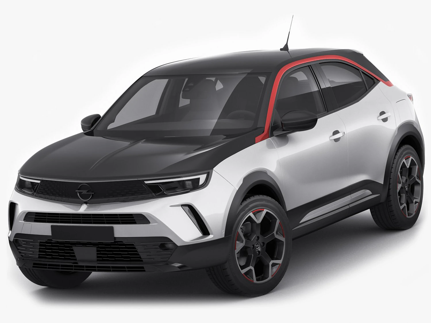 opel mokka 2021 3D Model .c4d .max .obj .3ds .fbx .stl .blend 