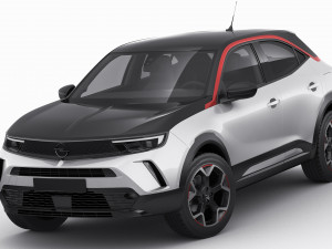 opel mokka 2021 3D 모델