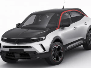 opel mokka 2021 3D Model