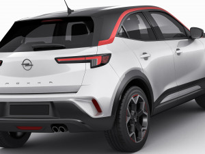 opel mokka 2021 3D 모델