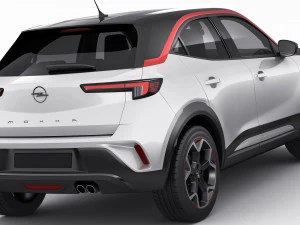 opel mokka 2021 3D Model