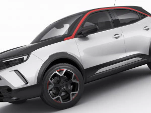 opel mokka 2021 3D Model