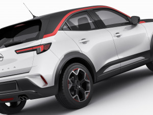 opel mokka 2021 3D 모델