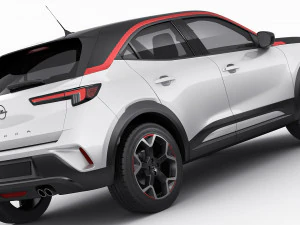 opel mokka 2021 3D Model