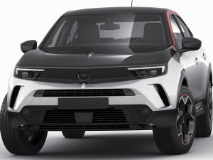 opel mokka 2021 3D 모델