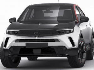 opel mokka 2021 3D Model