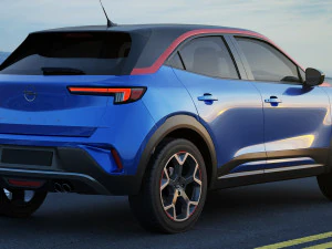 opel mokka 2021 3D Model
