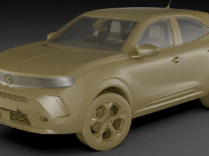 opel mokka 2021 3D Model
