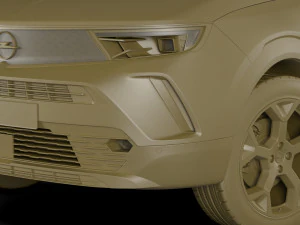 opel mokka 2021 3D Model