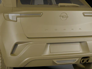 opel mokka 2021 3D Model