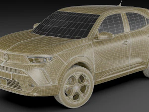opel mokka 2021 3D Model