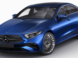 mercedes-benz cls 2022 amg line 3Dモデル
