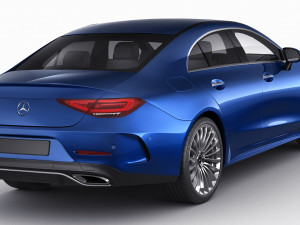 mercedes-benz cls 2022 amg line 3Dモデル