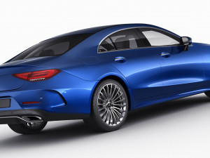 mercedes-benz cls 2022 amg line 3Dモデル