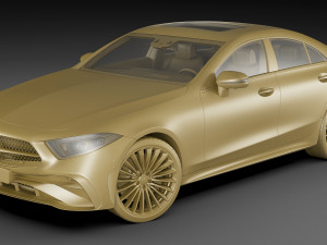 mercedes-benz cls 2022 amg line 3Dモデル