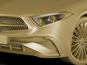 mercedes-benz cls 2022 amg line 3Dモデル