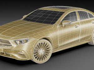 mercedes-benz cls 2022 amg line 3Dモデル