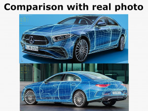 mercedes-benz cls 2022 amg line 3Dモデル