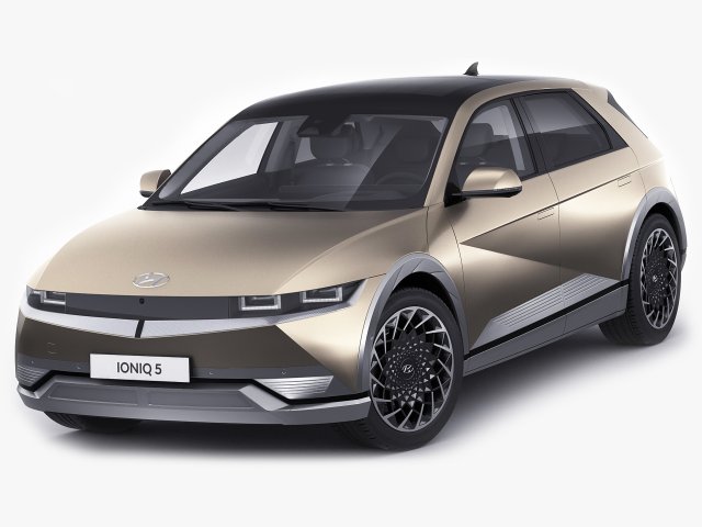 hyundai ioniq 5 3D Model .c4d .max .obj .3ds .fbx .stl .blend 