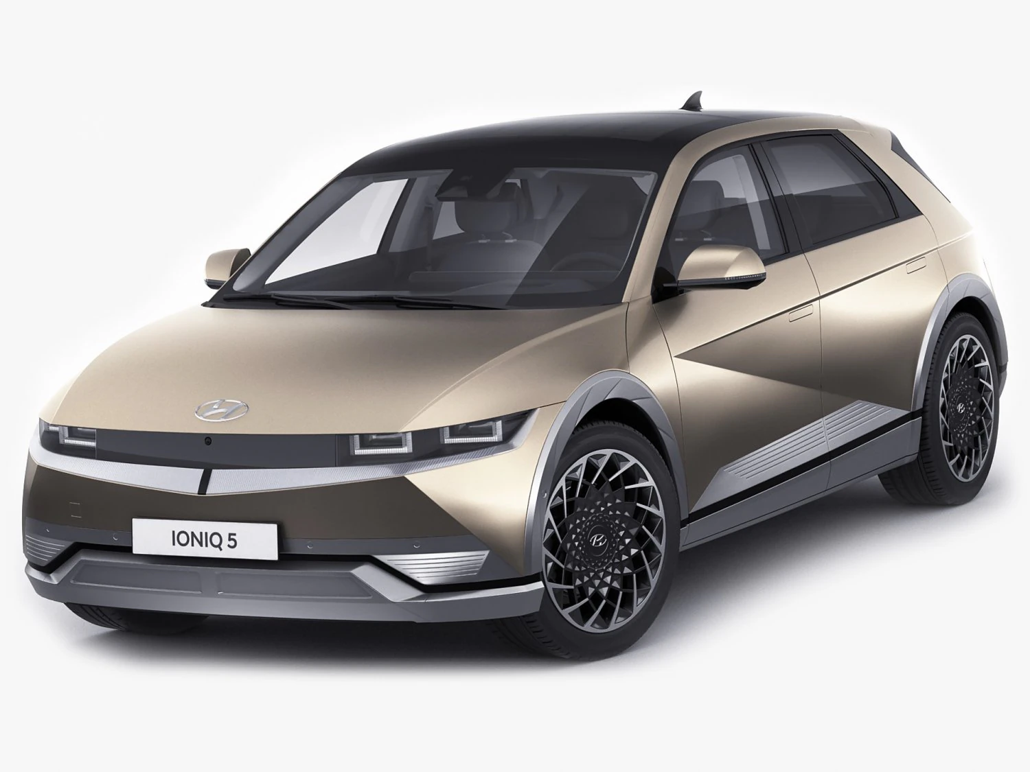 hyundai ioniq 5 3D Model .c4d .max .obj .3ds .fbx .stl .blend 