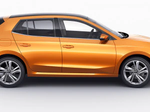 skoda fabia 2022 3D Model