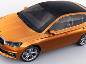 skoda fabia 2022 3D Model