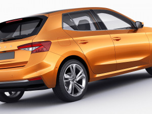 skoda fabia 2022 Modèle 3D