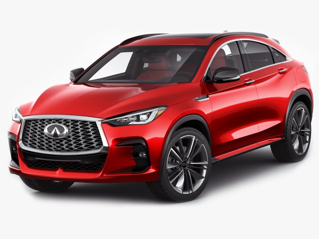 infiniti qx55 2022 3D 模型 .c4d .max .obj .3ds .fbx .stl .blend 