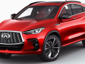 infiniti qx55 2022 3D 模型