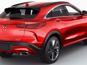 infiniti qx55 2022 3D 模型