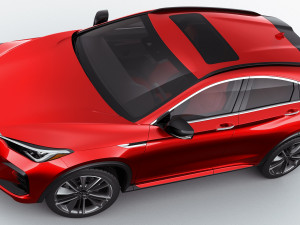 infiniti qx55 2022 3D 模型