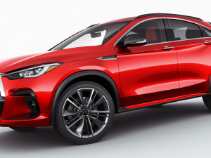 infiniti qx55 2022 3D 模型