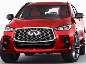 infiniti qx55 2022 3D 模型